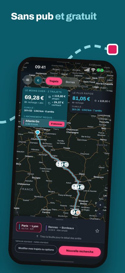 Gratuit et sans pub